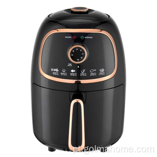 mini compact maunal control air fryer oiless new arrival friggitrice ad aria